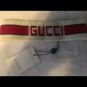White Gucci head band headband